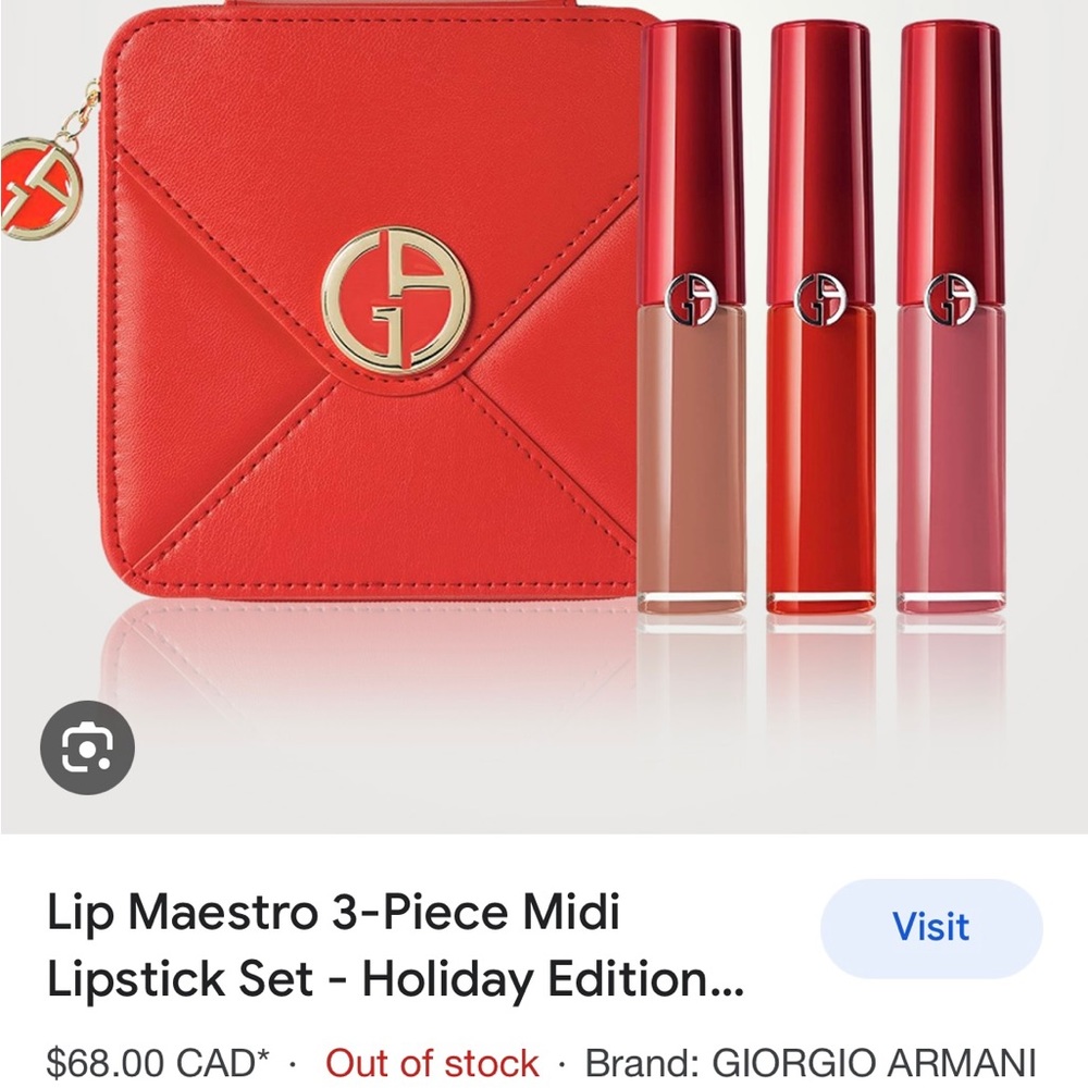 GIORGIO ARMANI- 3 liquid lips